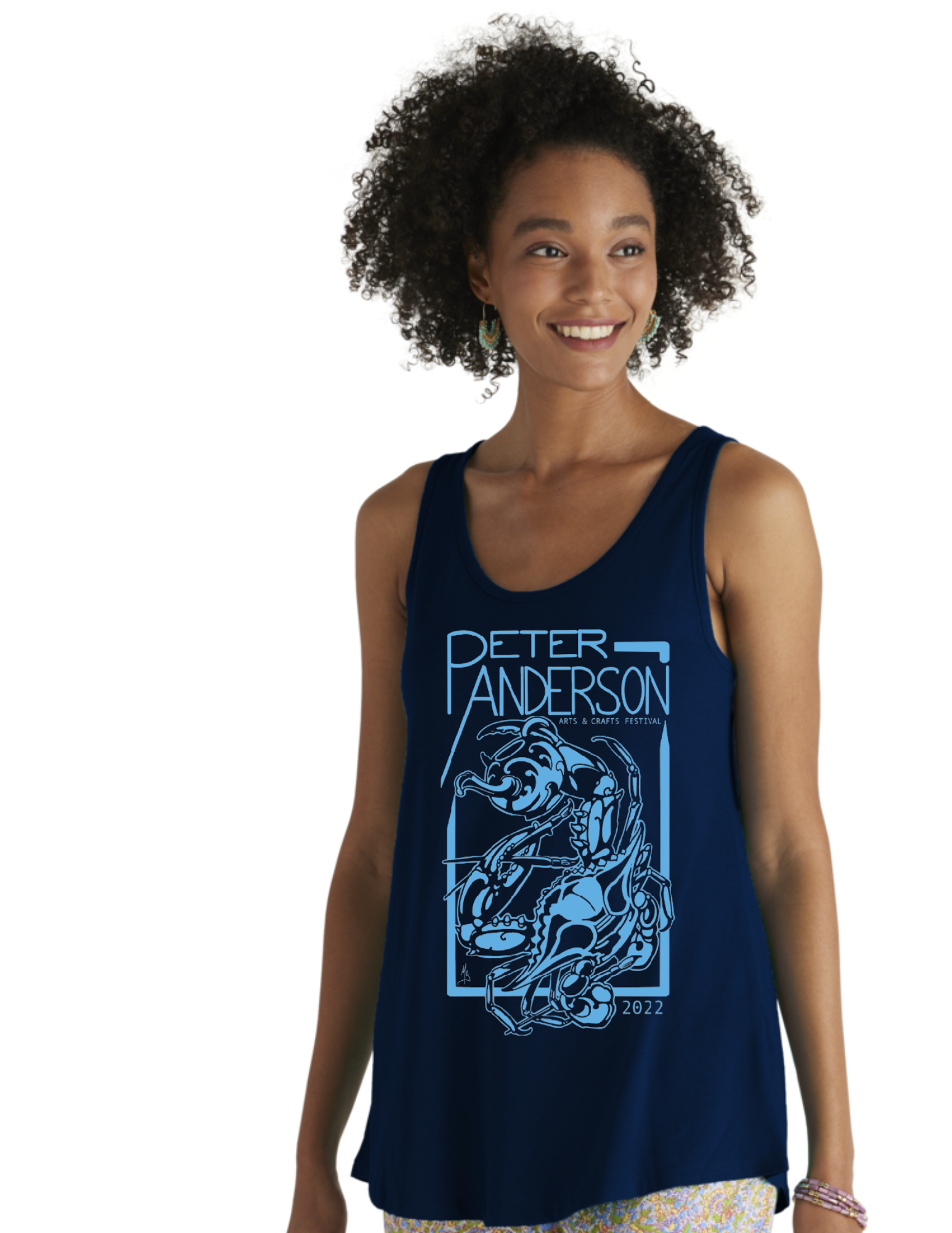 2022 Flowy Tank Top – Peter Anderson Arts & Crafts Festival